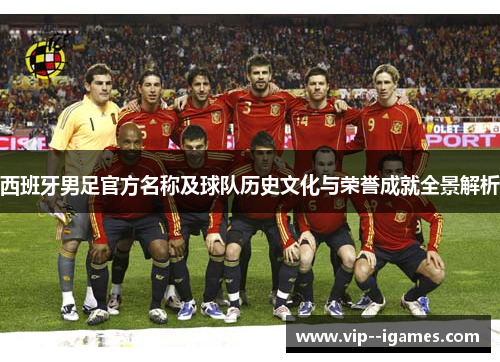 西班牙男足官方名称及球队历史文化与荣誉成就全景解析